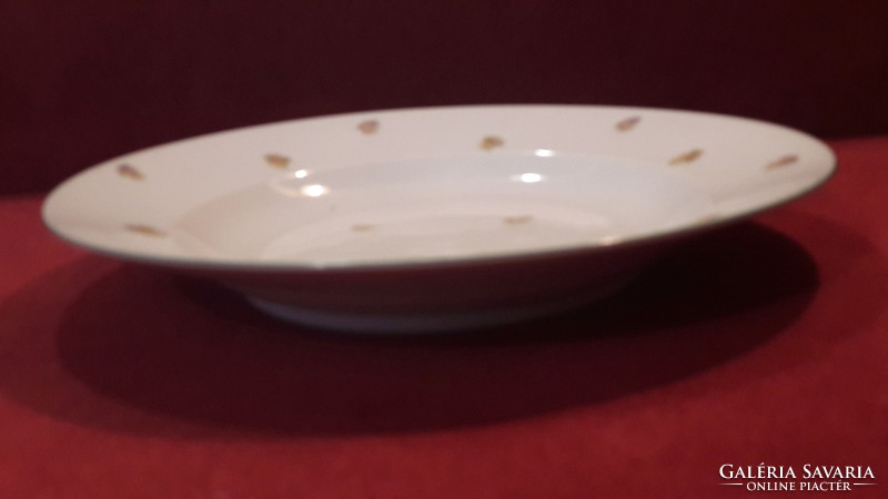 Nagy kör porcelán kínáló tányér, tál