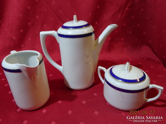 Ct alt. Wasser germany german antique porcelain teapot, sugar bowl, milk pourer. He has!