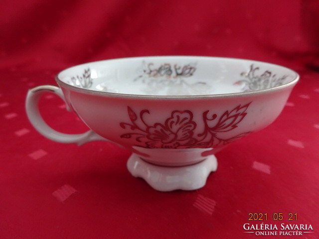R bavaria German porcelain teacup for silver wedding. He has!