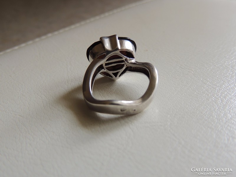 Hatalmas extra ezüst gyűrű