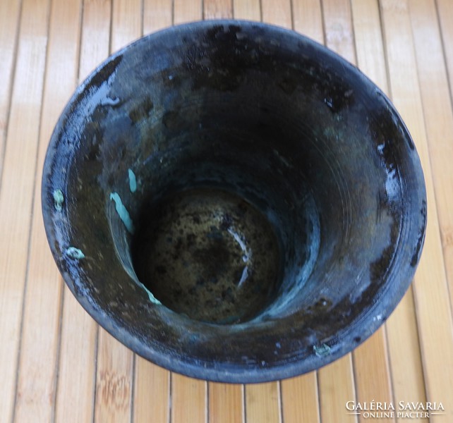 Antique mortar and pestle