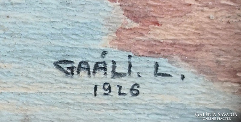 Fk/093 - Gaáli l. With sign - stream bank