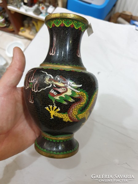 Tüzzománc váza