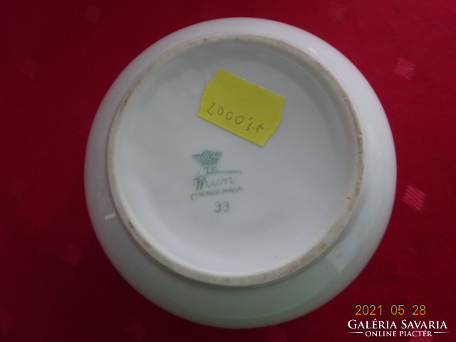 Tk thun Czechoslovak porcelain, sugar-lined sugar bowl without lid. He has!
