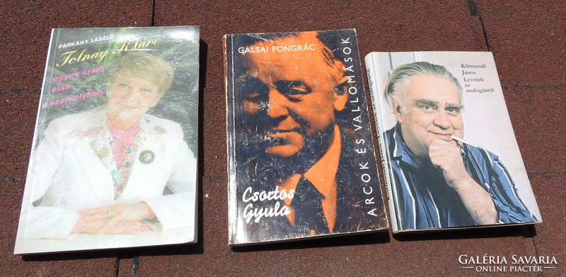 János Körmendi's letters about urology / tolnay šarki / gyula cstoros faces and confessions