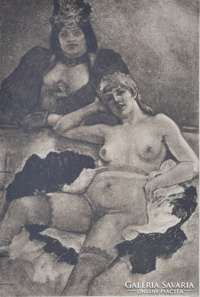 Felicien Rops (1833-1898): Erotikus pillanat