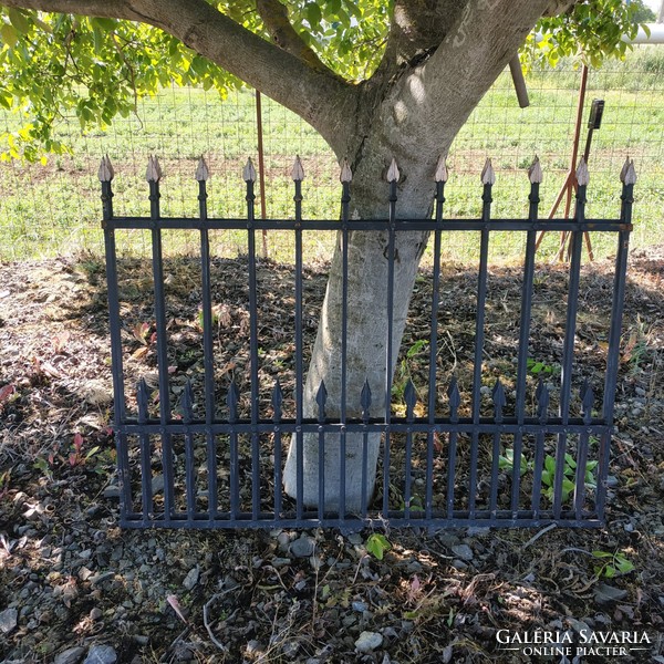 Spear wrought iron fence
