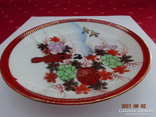 Japán porcelán teáscsésze alátét, átmérője 14 cm. Vanneki!
