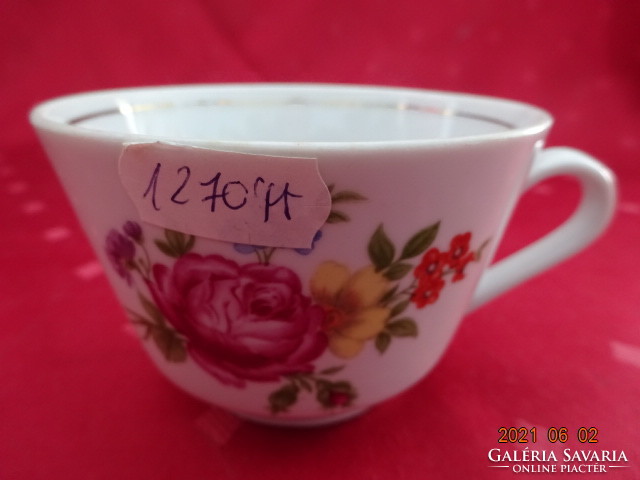 Kahla GDR German porcelain tea cup, height 6 cm. He has!