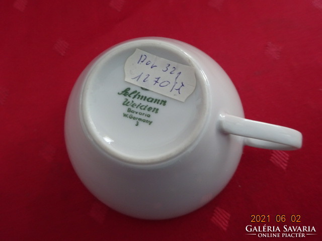 Seltmann weiden bavaria german porcelain white teacup. He has!
