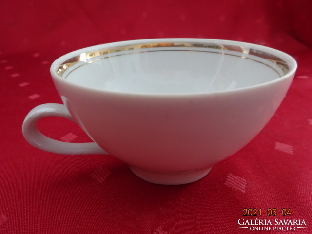 Kahla GDR German porcelain tea cup, diameter 9.5 cm, height 5.5 cm. He has!