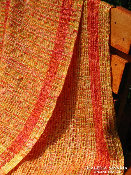 Tűzmadár - EGYEDI Könnyű nyári stóla - handmade unique scarf