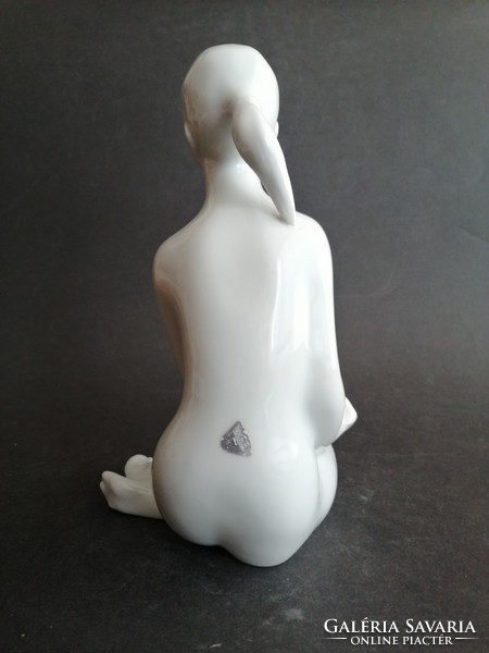 Roxal Dux porcelán női akt szobor (23cm) - EP