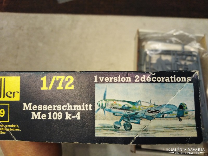 HELLER - Messerschmitt Me 109 K - 4 repülőgép modell