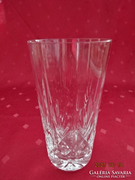 Crystal glass soda glass, height 13.5 cm, diameter 7.2 cm. 5 pcs for sale together. He has!