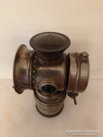 Antique bicycle bicycle lamp glass broken 4278