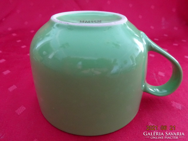 Német porcelán színes pohár, átmérője 11 cm, magassága 8,5 cm. BUTLERS termék. Vanneki!