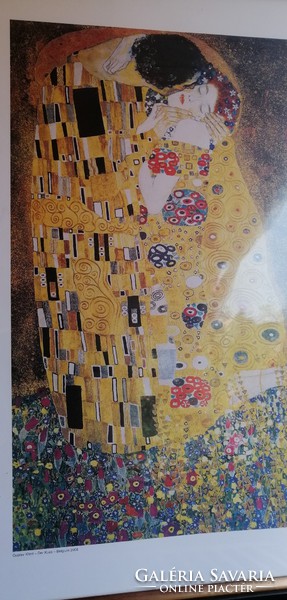 Gustav Klimt print in frame. Negotiable!