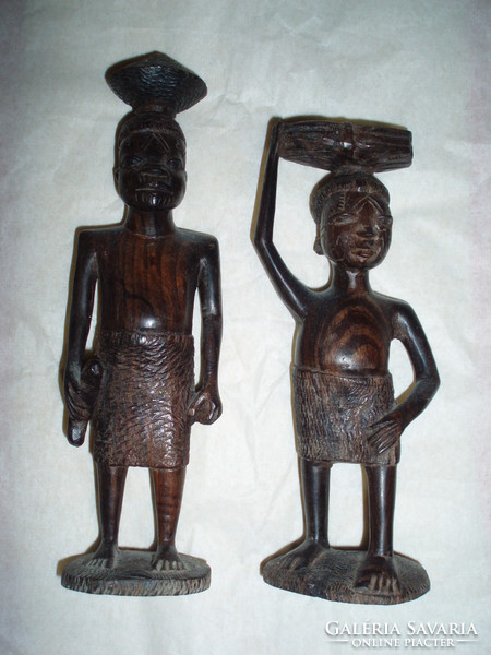 Vintage African wood carving