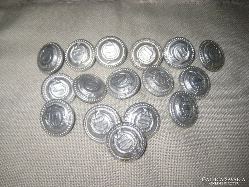 Bm jacket buttons 21 mm, 22 pcs.