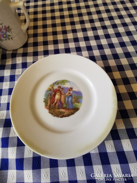 6 mz decorative porcelain cake plates with a diameter of 15 cm