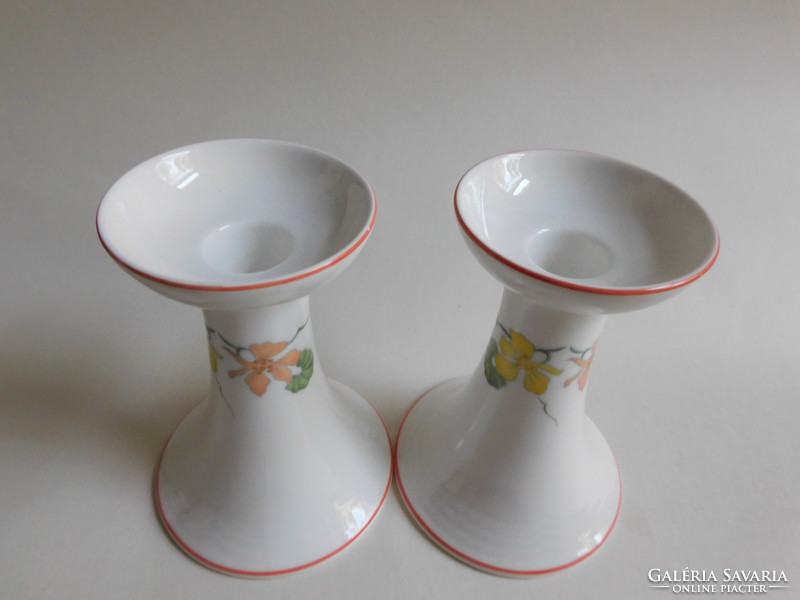 Pair of Villeroy&boch evolution candle holders