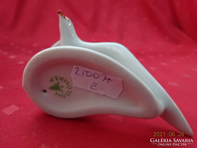 Hollóház porcelain, hand-painted flying seagull, the distance between the two wingtips is 16 cm. He has!