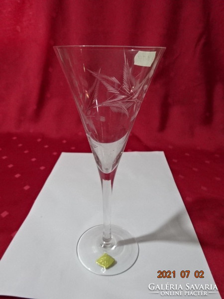 Salzburg crystal glass - champagne glass, height 20 cm. He has!