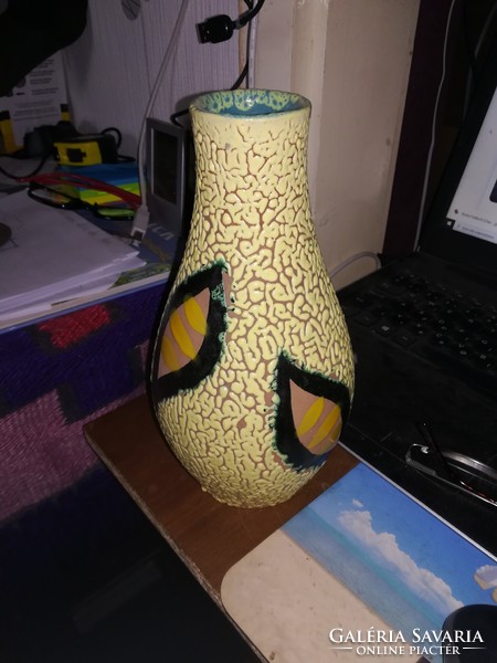 Retró kerámia váza jelzett