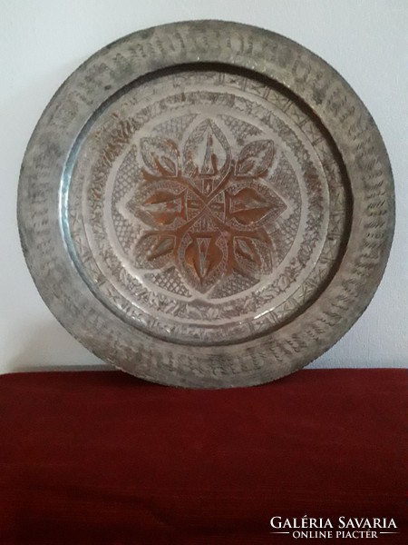Large decorative goldsmith bowl