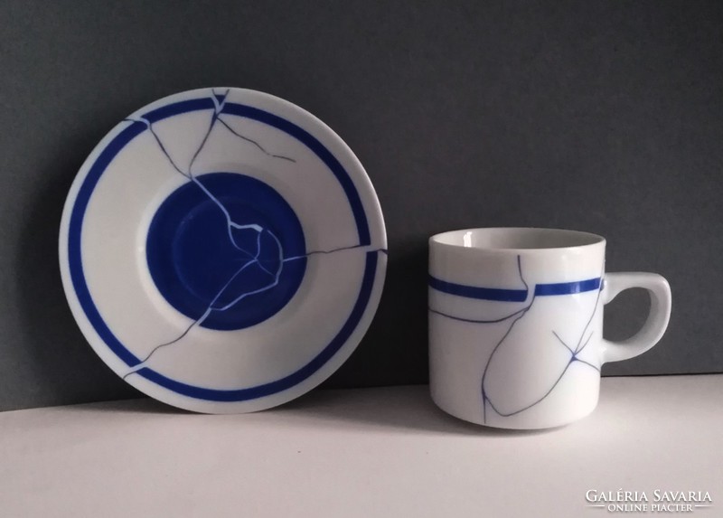 7x Graf von Hennenerg/Pfister kortárs tervezői/designer modern  kávés csésze szett