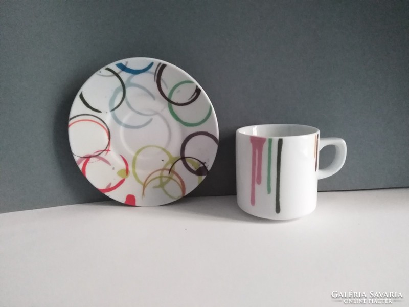 4x Graf von Hennenerg/Pfister kortárs tervezői/design modern  kávés csésze szett