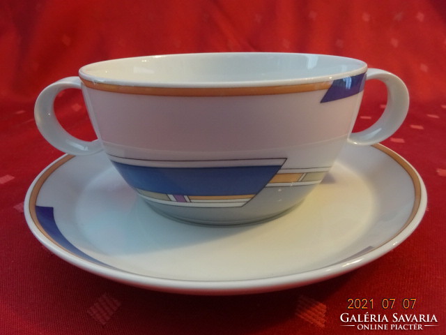 Thomas German porcelain soup cup with saucer. He has!