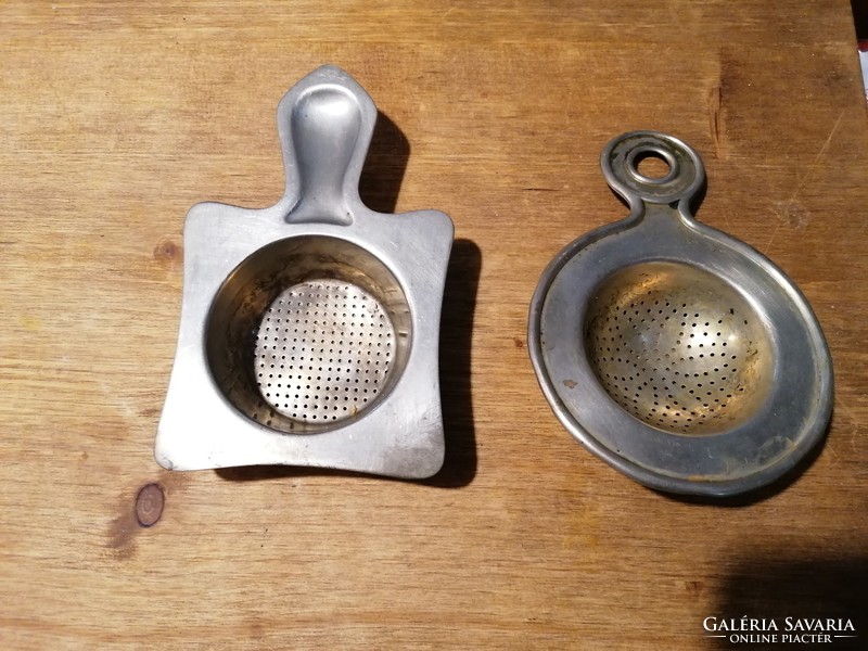 A very old tea strainer