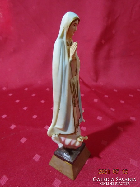 Porcelain figural sculpture, fatima with pigeons, height 17 cm. He has!