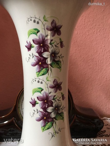 Extremely rare raven house violet giant vase