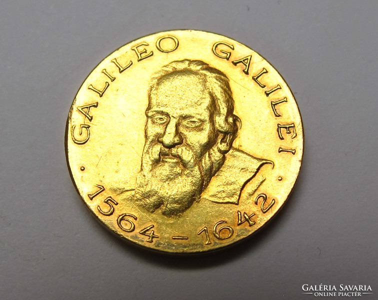 Galileo Galilei emlékérem.