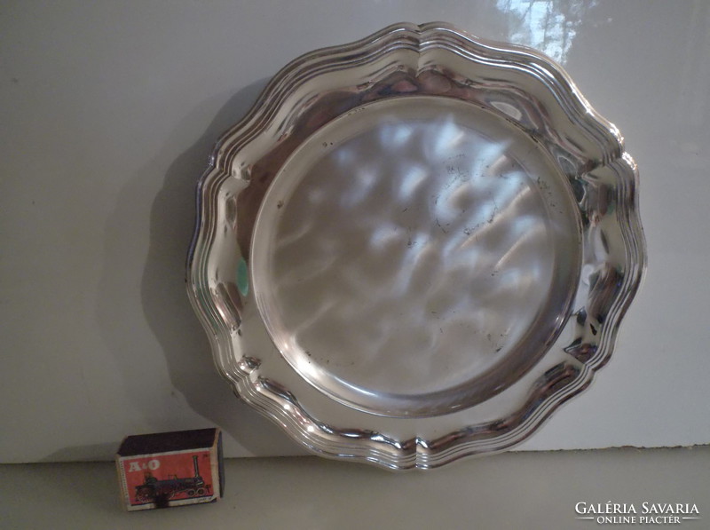 Tray - silver-plated - 25 cm - German - flawless