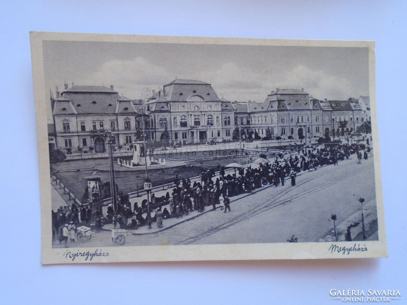 G21.323  Régi képeslap  Nyíregyháza   1930-40's