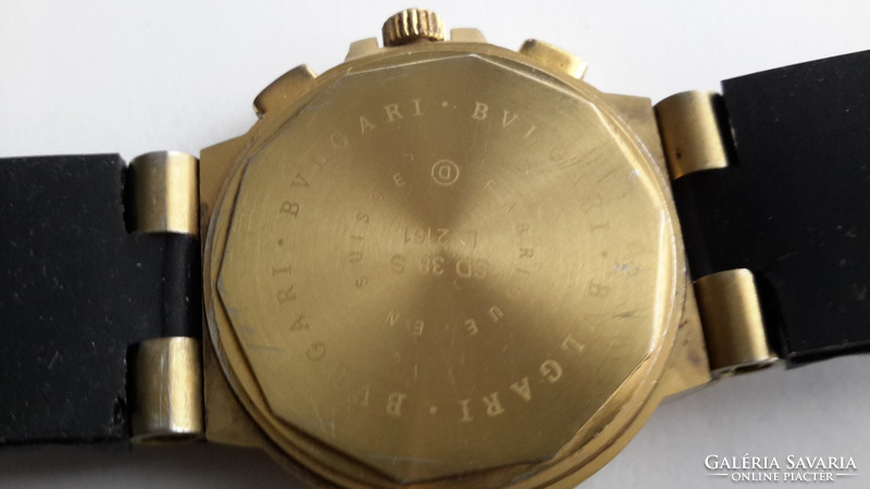 Bulgari chronograph men's watch