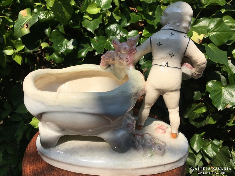 Seller-faience-with mold number-Austrian - between 1880-1920