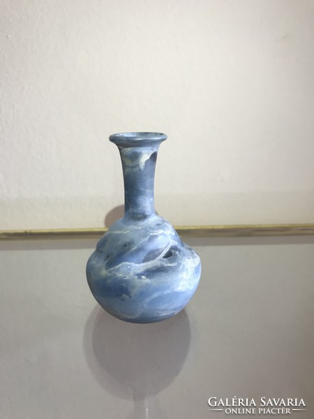 Miniatűr üveg váza  különlegesség