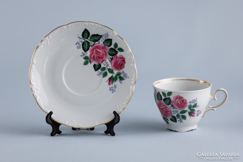 Bavaria schirnding porcelain cups with placemat plates