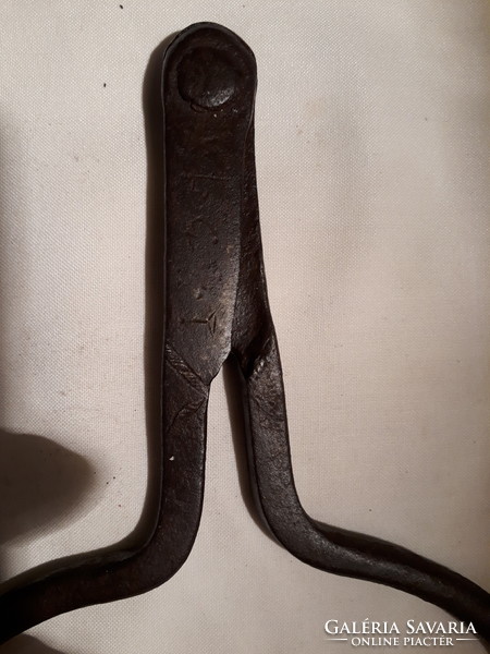 1837 wrought iron, marked feeler compass (carpenter, carpenter, cooper)
