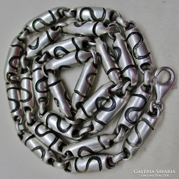 Nice men's silver necklace from special eyes