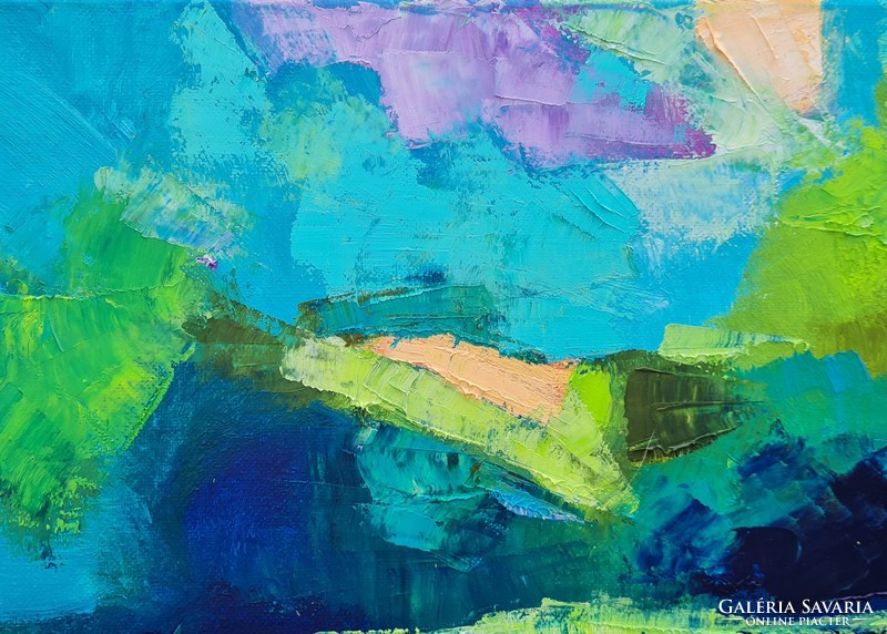 Tükröződések 8. (50x50cm)