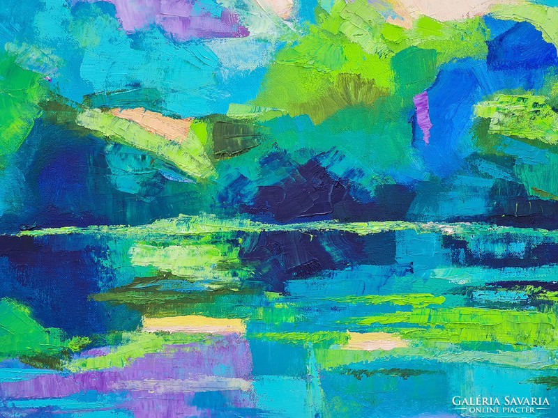 Tükröződések 8. (50x50cm)