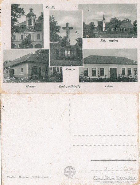 Szlovákia Sajószentkirály részletek kb1930 RK MET