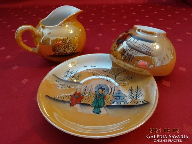 Japanese porcelain, tea set for four, 11 pieces. He has!
