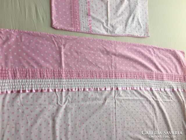 Gyönyörű rózsaszín ágynemű garnitúra kislánynak